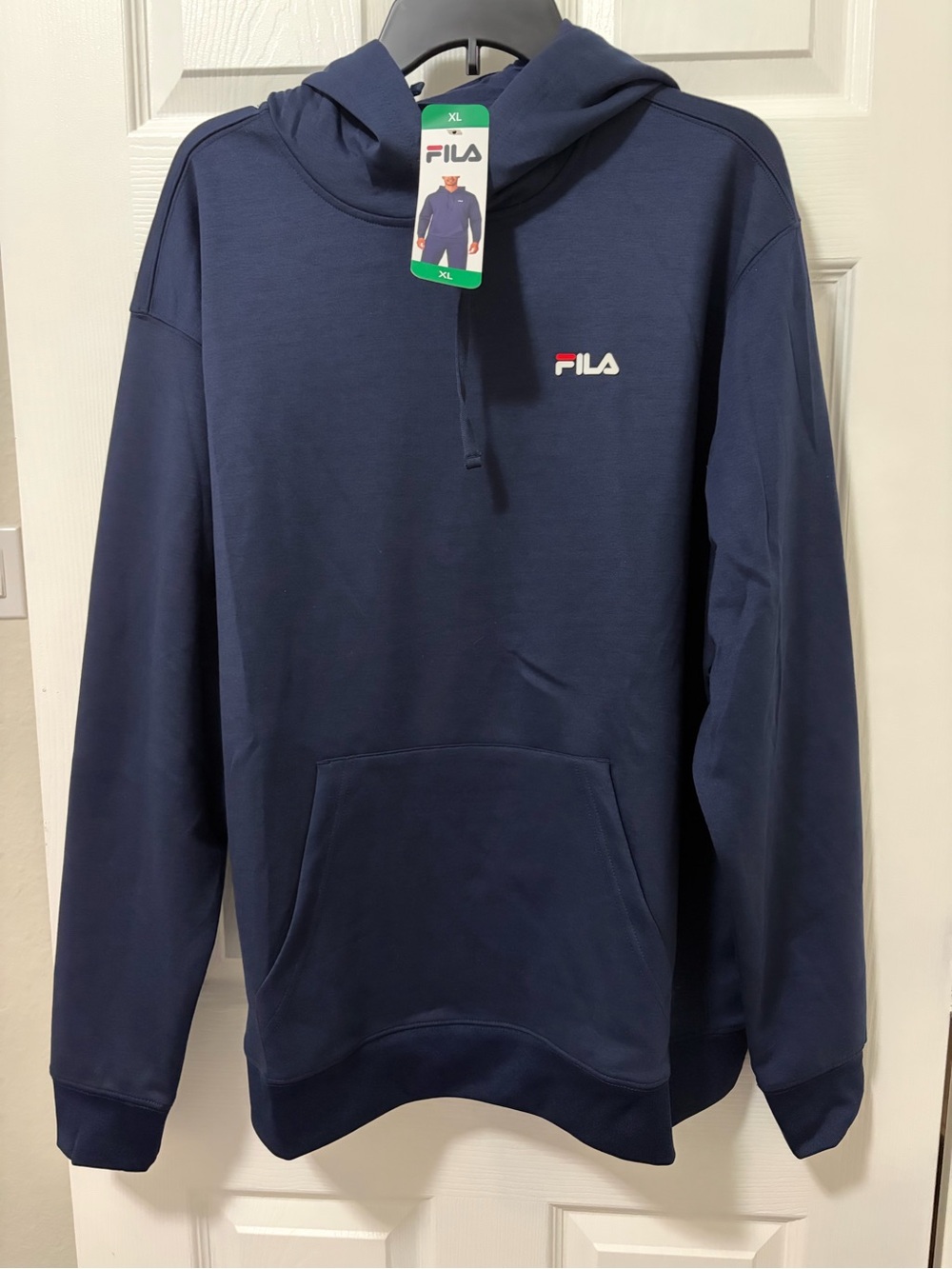 Fila Men's Blue Hoodie Size XL NWT